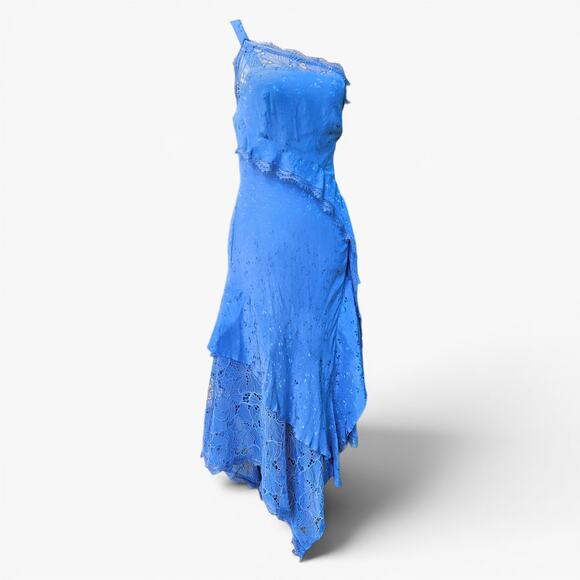 Anthropologie Dresses & Skirts - NWT Anthropologie Dress Asymmetrical Lace Detail - Size 00